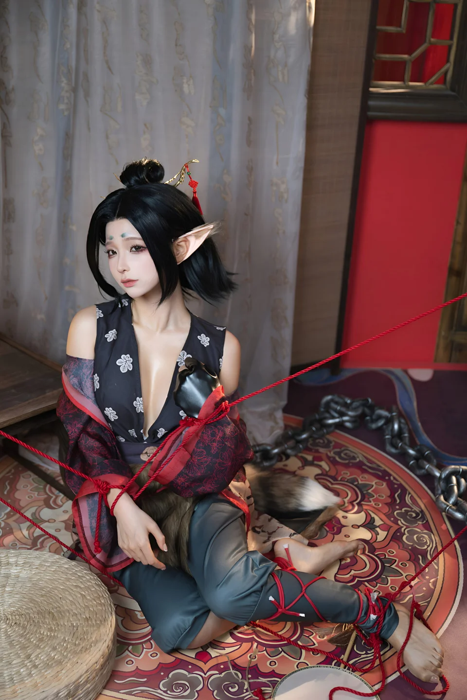蠢沫沫 - 黑神话 萍萍 [138P-966MB] tg@simisebaisi 【丝足阁】005.webp
